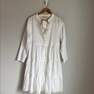 NEW Dress Addict cotton tiered dress XS